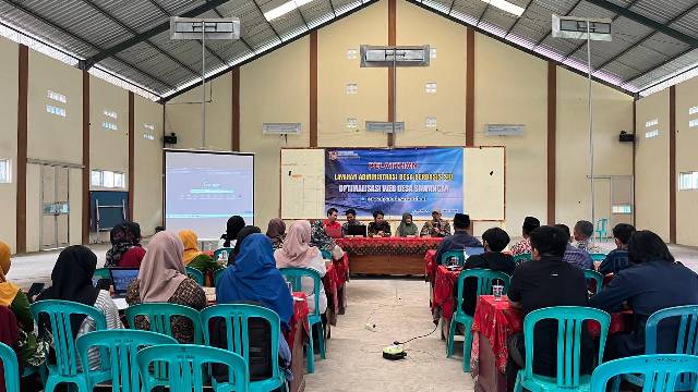 Pelatihan Layanan Administrasi Desa Berbasis SID